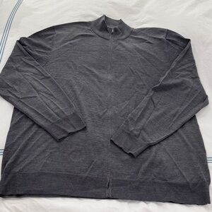 Brooks Brothers Zip-Up Cardigan, Size 2XLT